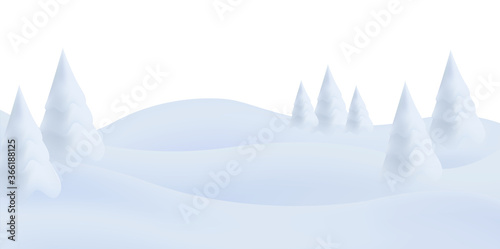 クリスマス　雪　冬　背景