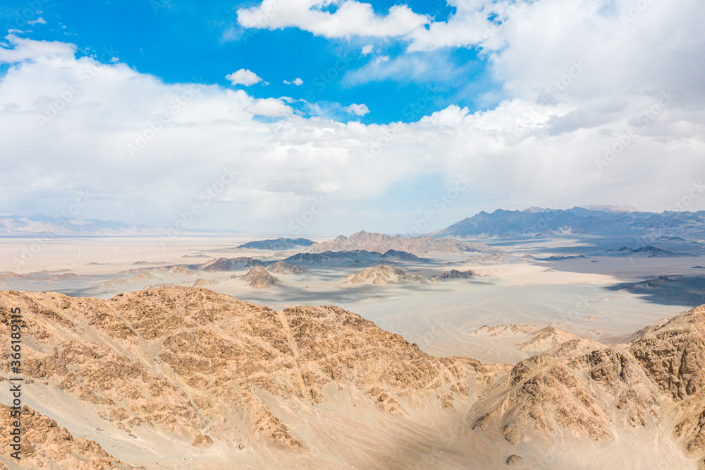 sand mountain in the desert