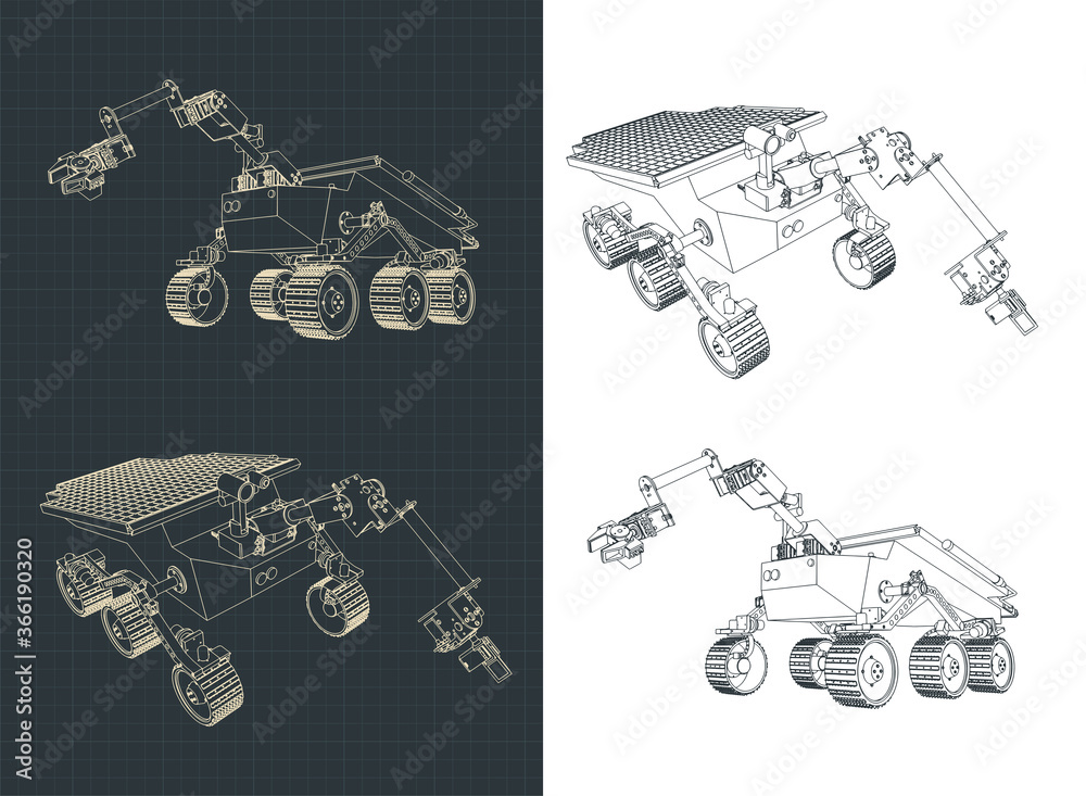 Mars rover blueprints Mars rover blueprints