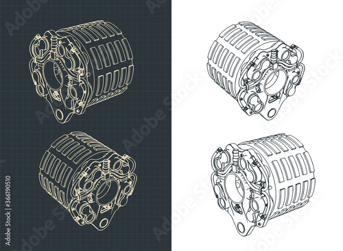 Aircraft brakes drawings