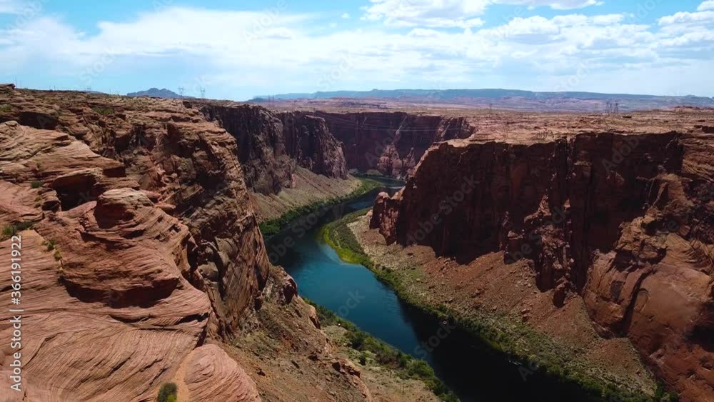Grand Canyon Day time Drone Shot