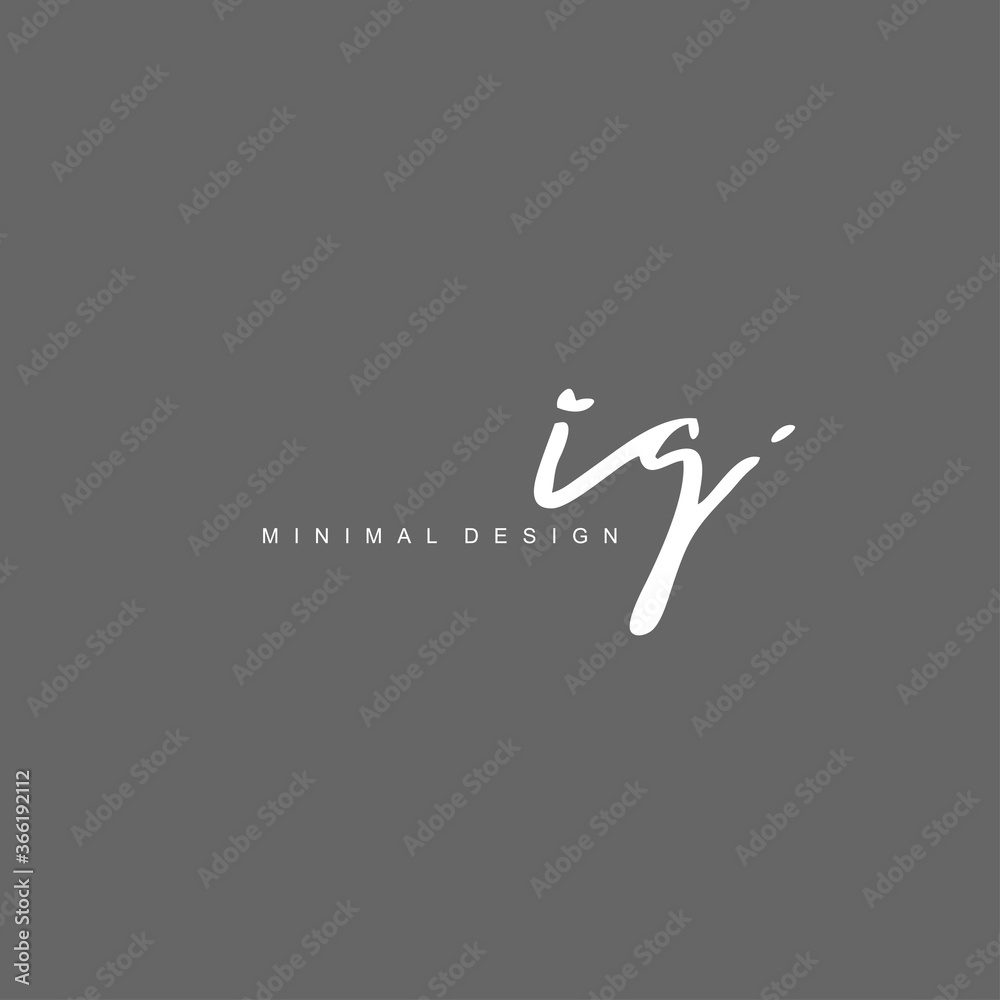 I G IG Initial handwriting or handwritten logo for identity. Logo with signature and hand drawn style. I G IG Initial handwriting or handwritten logo for identity. Logo with signature and hand drawn style.