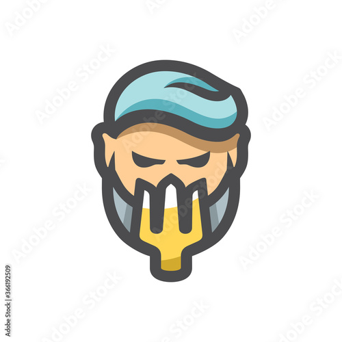 Apocalypse men Cosplay Boy Vector Cartoon illustration