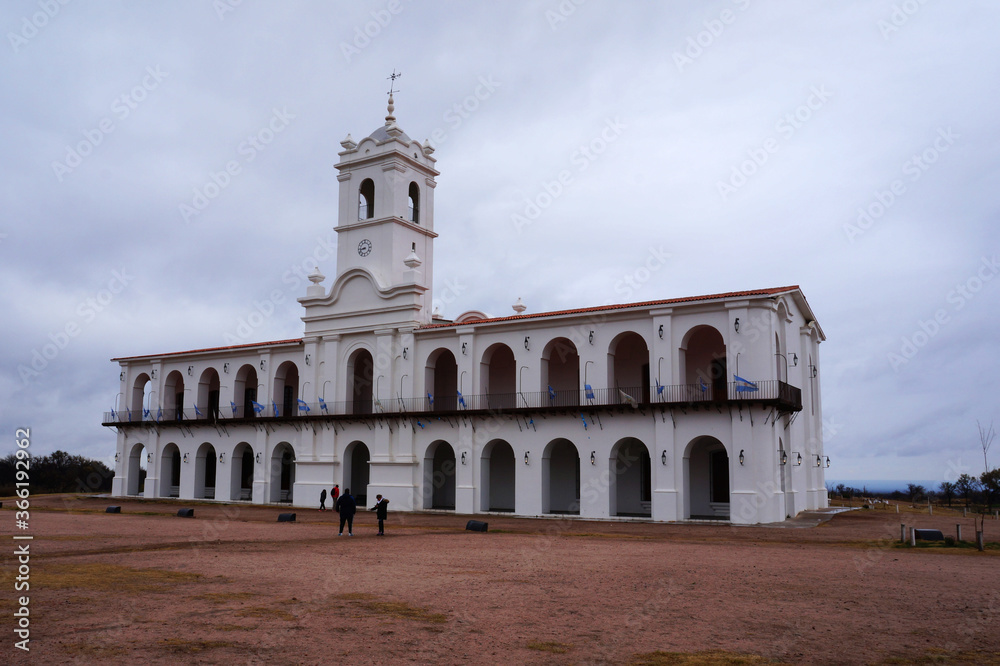 Cabildo historical building in San Luis, Argentina  