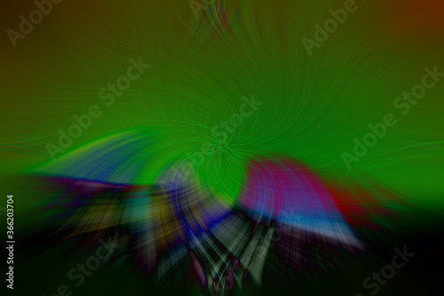 colorful and artistic twirl