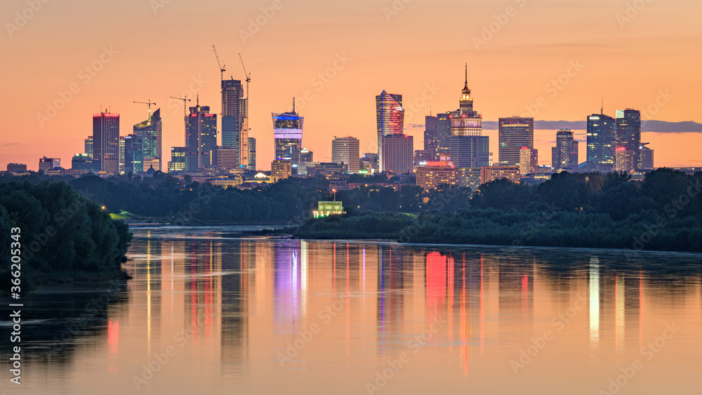 Warsaw Skyline - Panorama Warszawy