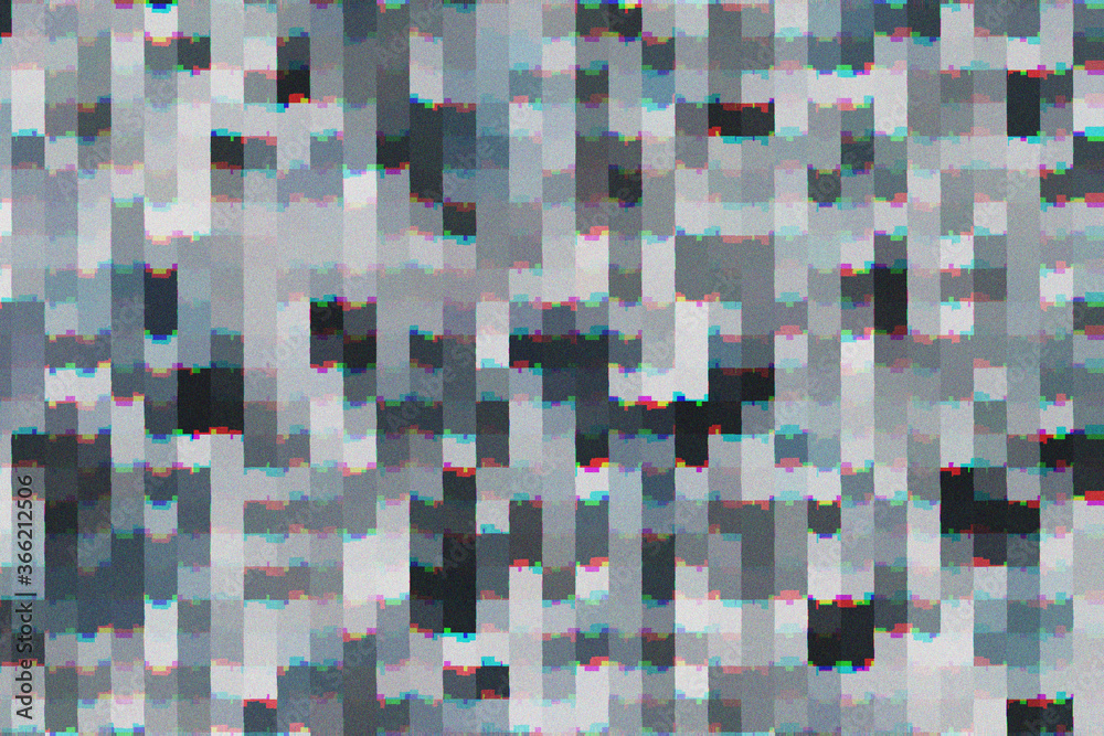 Fototapeta premium abstract pixel glitch background backdrop