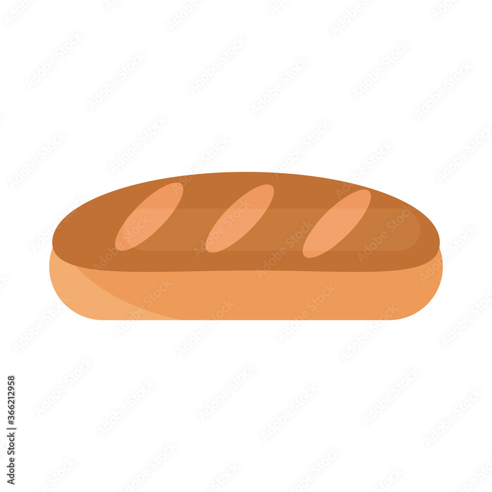 bread menu bakery food product flat style icon bread menu bakery food product flat style icon