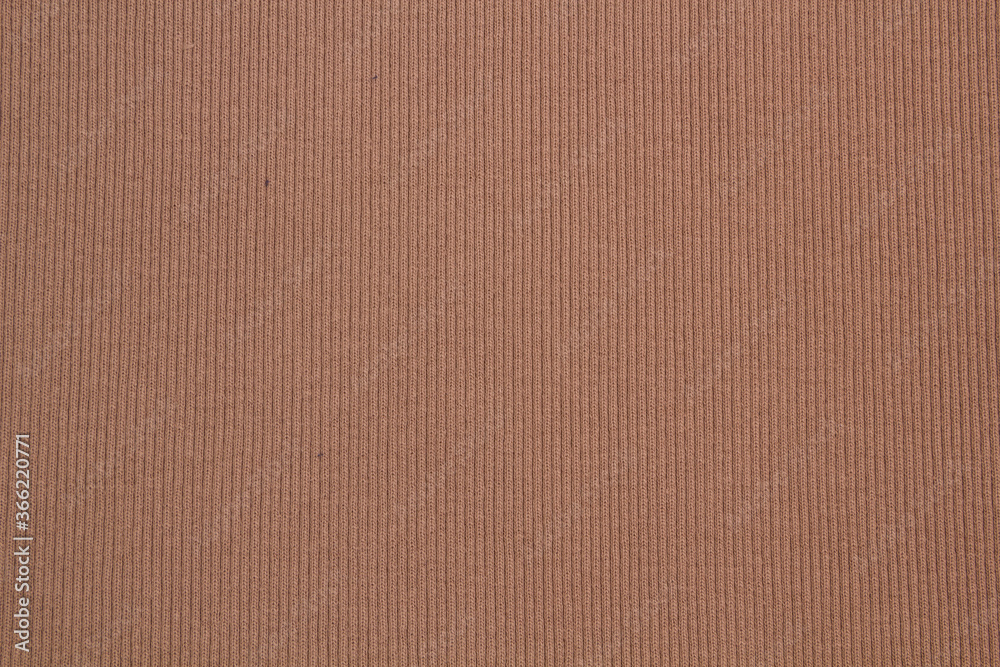 Fabric cotton fold, top view. Beige textile	
