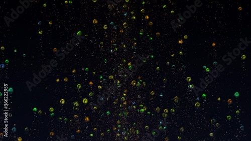 Colored Bubbles 4K