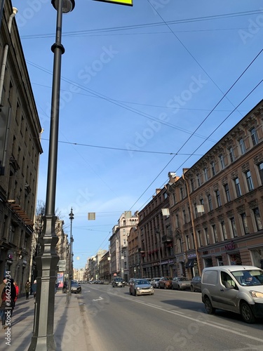 street in the city