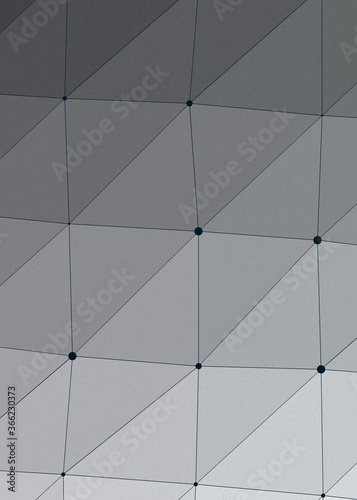Zinc color Abstract color Low-Polygones Generative Art background illustration