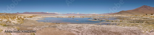 Views at Polques hot springs - South of Bolivia. © ausfilms
