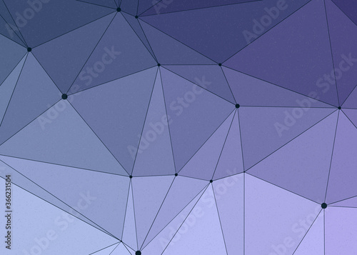 Royal Blue color Abstract color Low-Polygones Generative Art background illustration