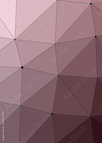 Cabernet color Abstract color Low-Polygones Generative Art background illustration