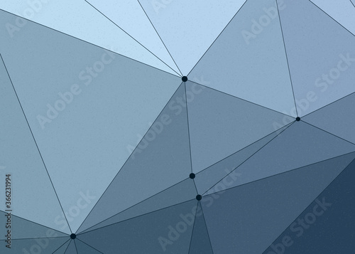 Azure color Abstract color Low-Polygones Generative Art background illustration