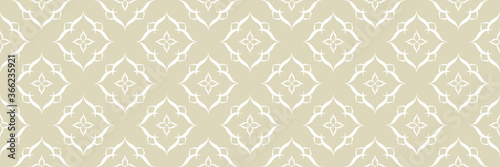 Floral seamless pattern. White design on olive green background