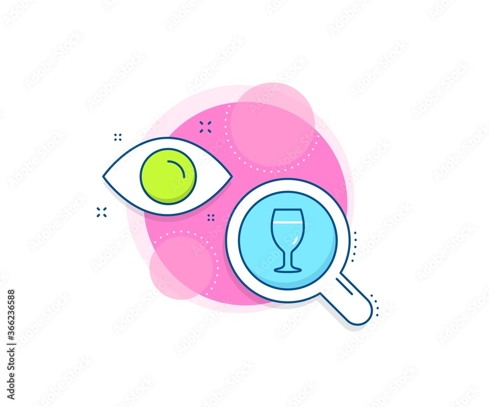 Pub Craft beer sign. Research complex icon. Beer glass line icon. Brewery beverage symbol. Analytics or analysis banner. Beer glass sign. Vector Pub Craft beer sign. Research complex icon. Beer glass line icon. Brewery beverage symbol. Analytics or analysis banner. Beer glass sign. Vector