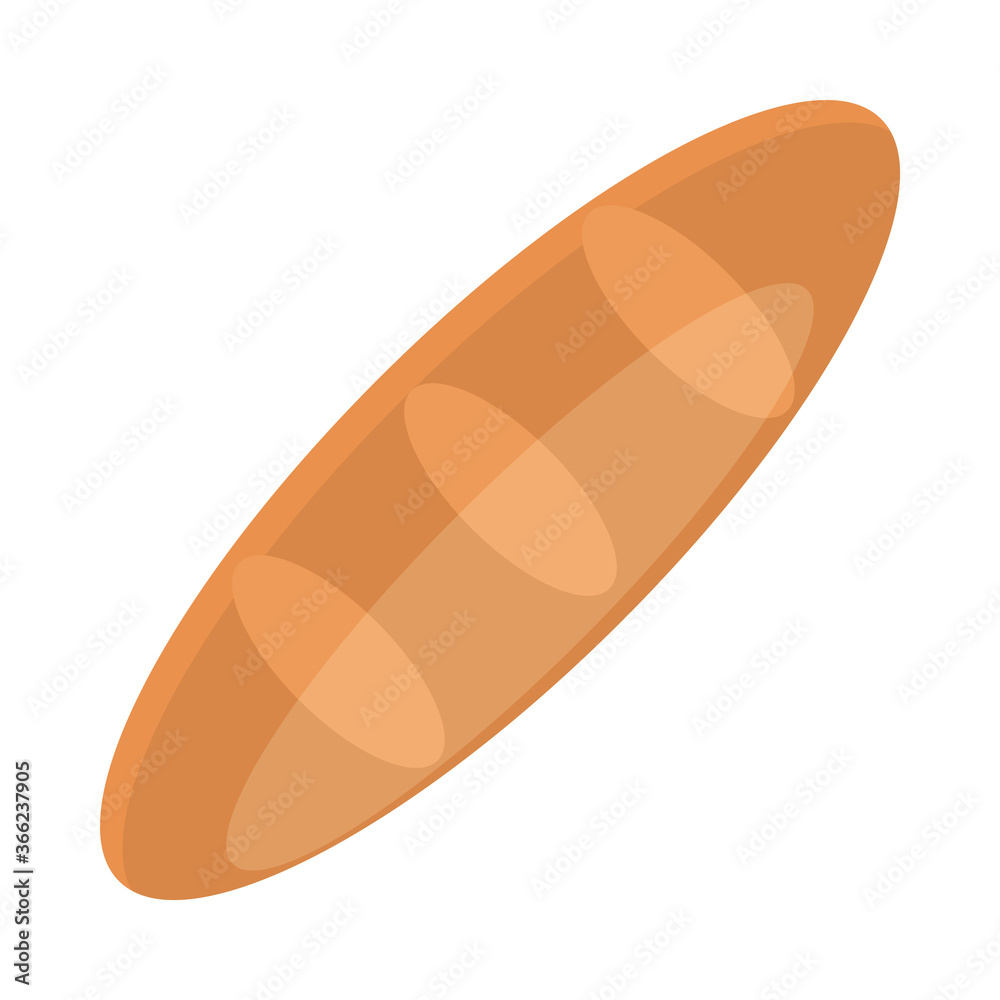 bread rye menu bakery food product flat style icon bread rye menu bakery food product flat style icon