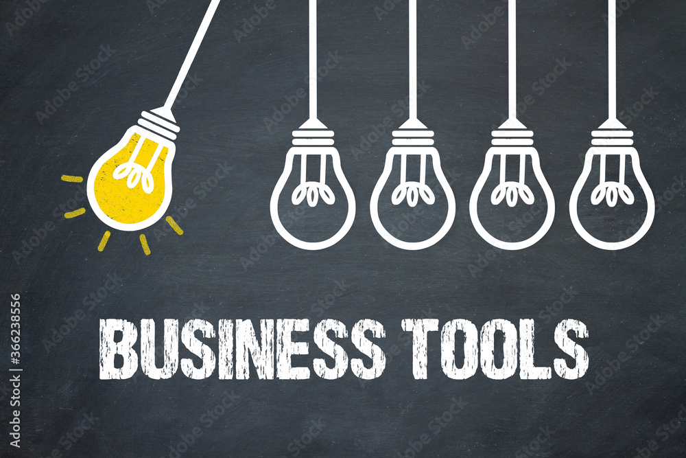 Fototapeta premium Business Tools