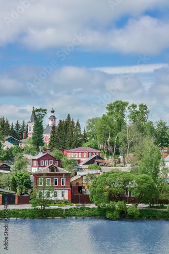 Obraz na płótnie Types of cities of the Golden ring of Russia-Sergiev Posad w salonie
