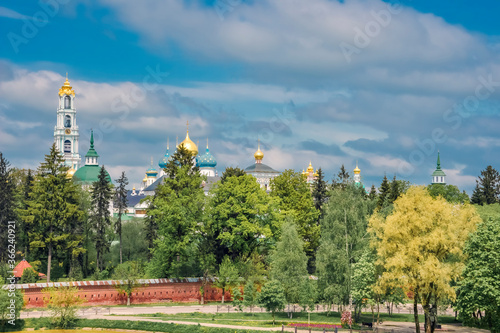 Types of cities of the Golden ring of Russia-Sergiev Posad-Trinity Sergiev Lavra