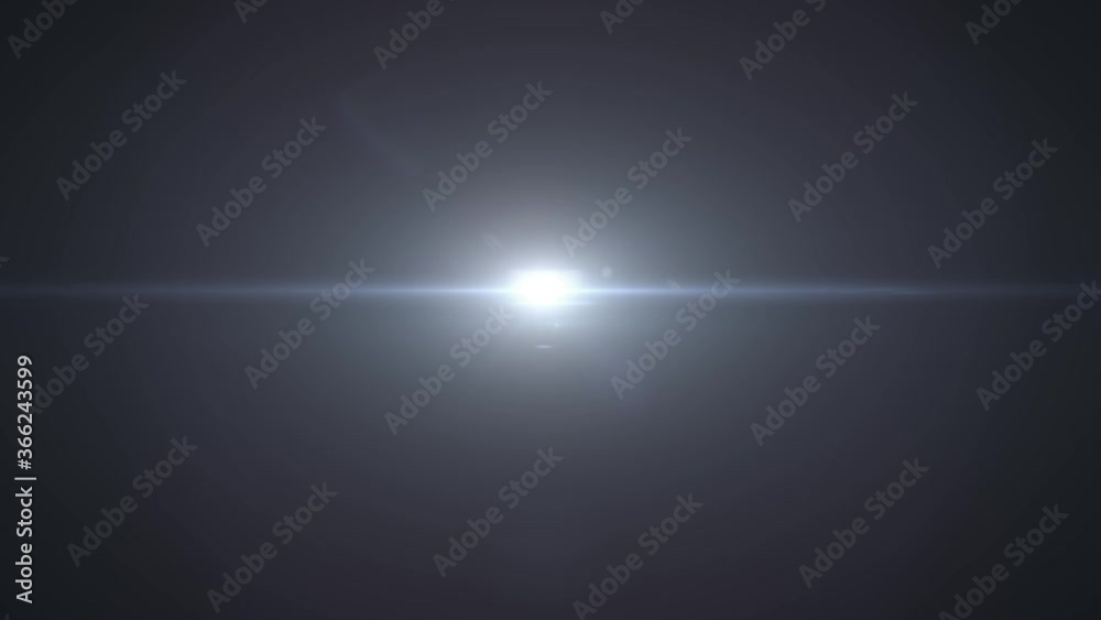 Abstract lens flare motion background
