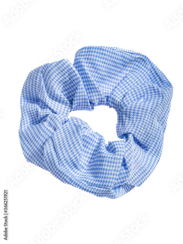 elastic hair band made of fabric in stripes