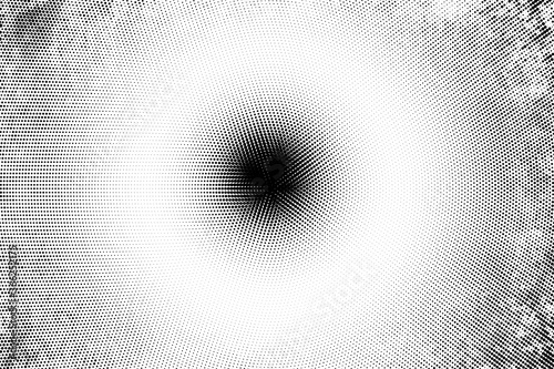 Light halftone dots grunge background
