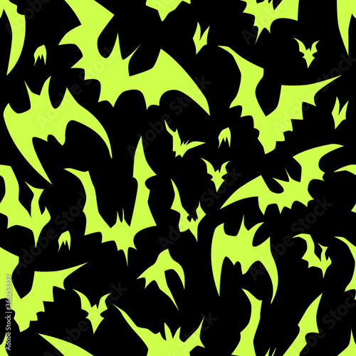 Halloween celebration seamless pattern
