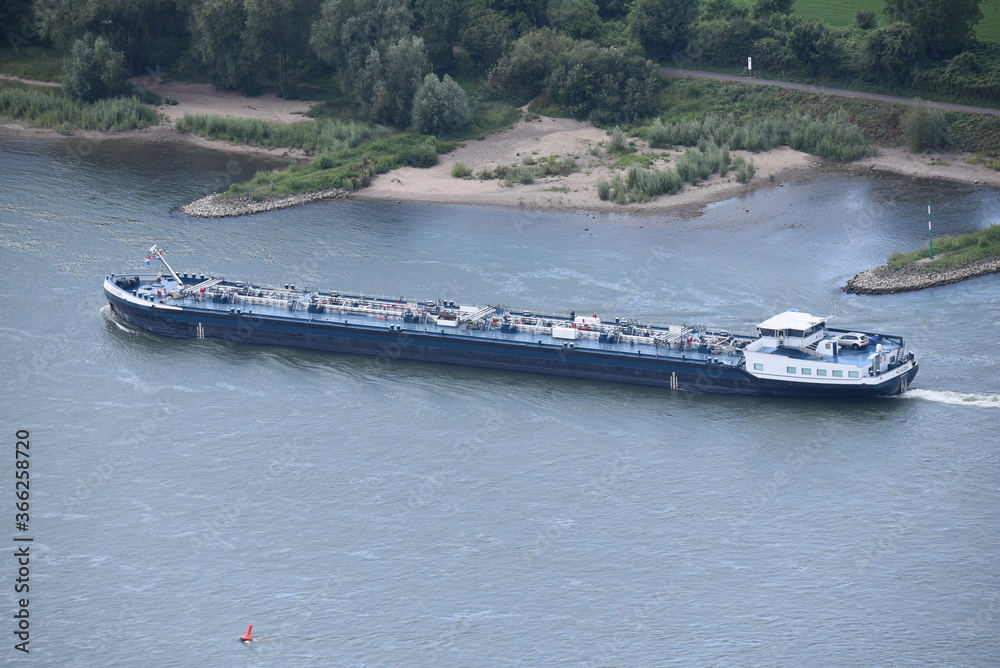 Obraz premium Blick vom Drachenfels