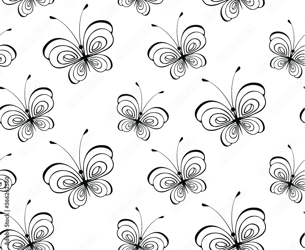 seamless pattern with butterflies seamless pattern with butterflies