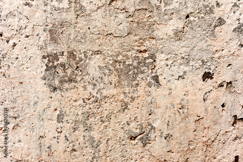 Old grunge crack gray concrete wall texture background