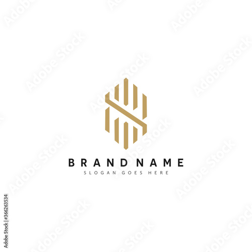 luxury initials letter s abstract architectural building icon for real estate business leaflet emblem on gold white background vector illustration.