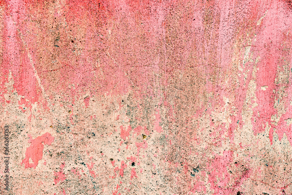 Background wall with putty painted pink texture surface Background wall with putty painted pink texture surface