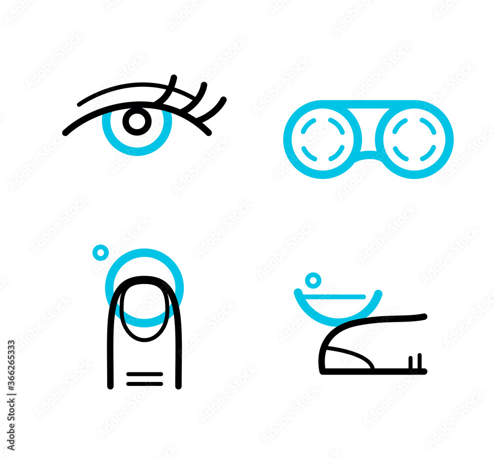 Obraz premium Contact lens