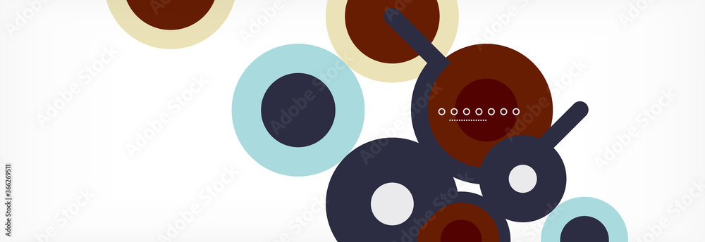 Circles and lines abstract background for covers, banners, flyers and posters and other templates Circles and lines abstract background for covers, banners, flyers and posters and other templates