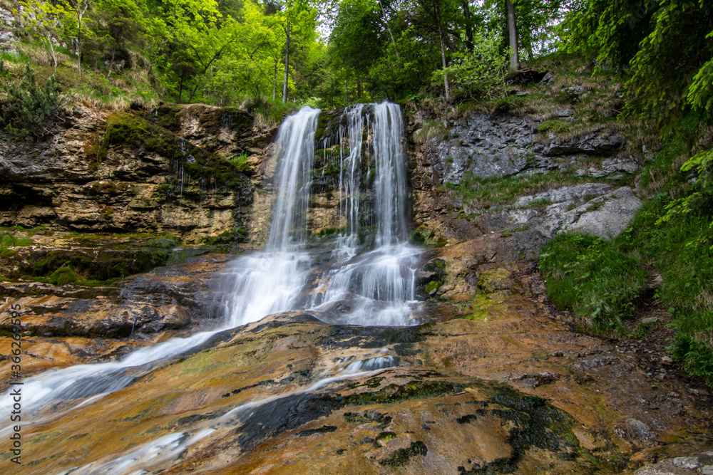 Weissbachfälle bei Weissbach an der Alpenstraße