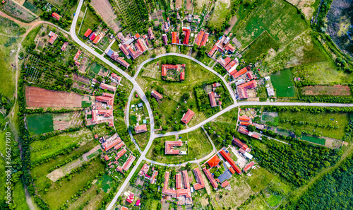 Obraz na płótnie Charlottenburg, Romania - Village in Banat w salonie