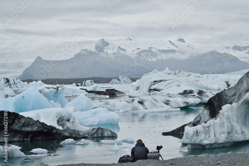 iceberg in jokulsarlon iceland © 승진 류