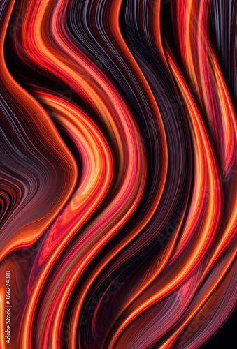 Liquid background. Dark abs...