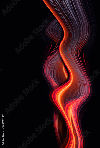 Liquid background. Dark abs...