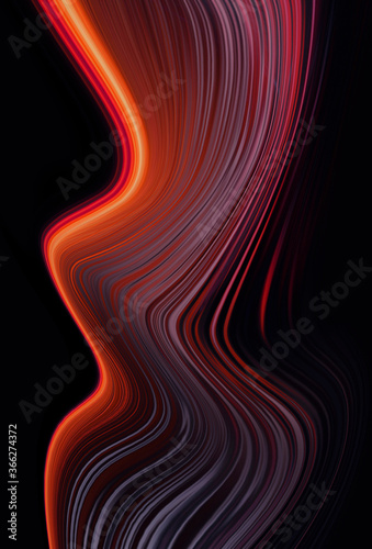 Liquid background. Dark abs...