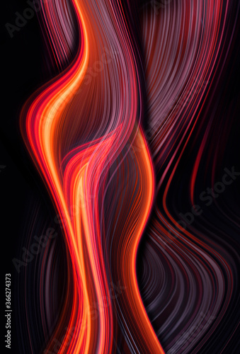 Liquid background. Dark abs...