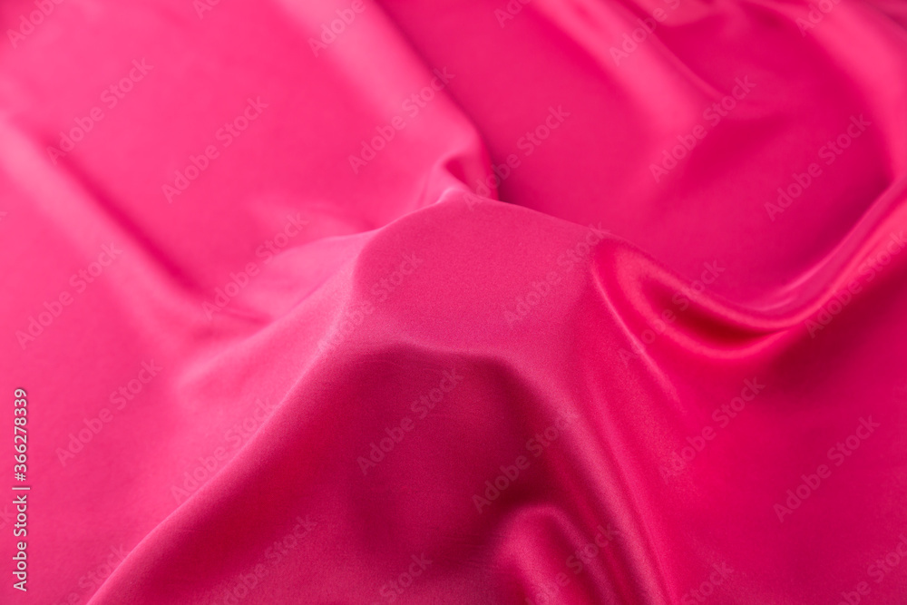 Obraz premium show platform covered with silk cloth