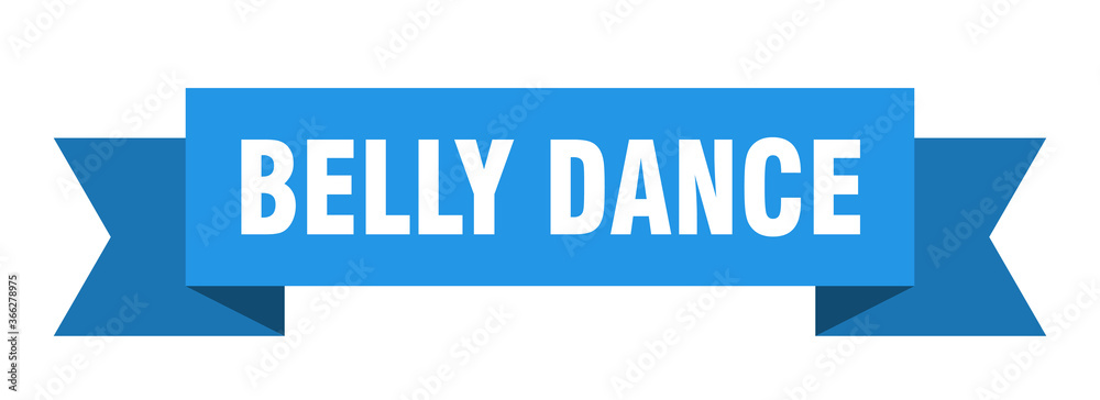 belly dance ribbon. belly dance paper band banner sign belly dance ribbon. belly dance paper band banner sign
