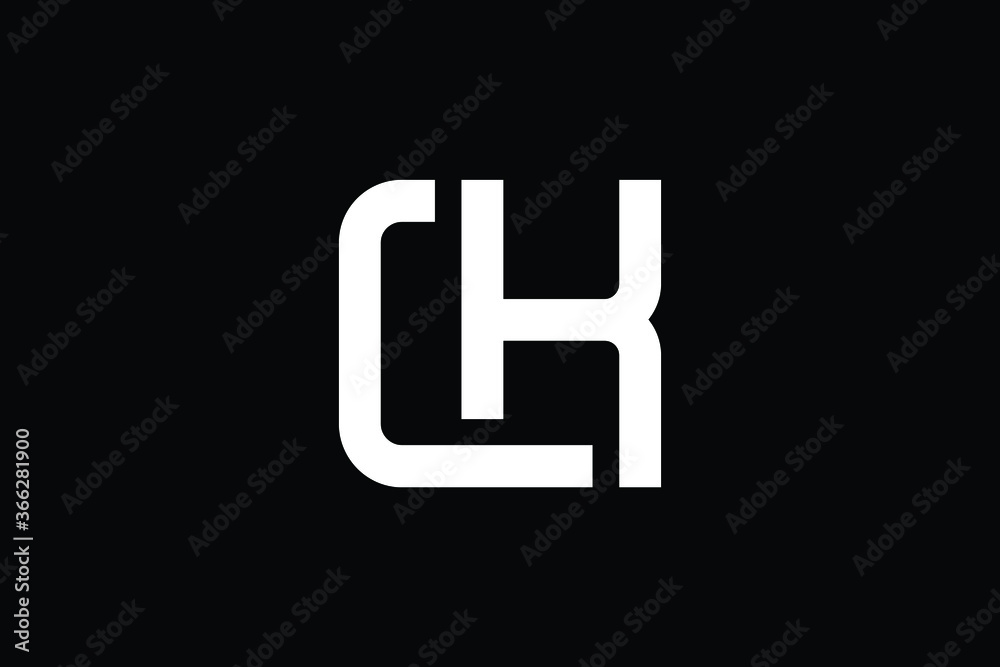 Minimal Innovative Initial CK logo and KC logo. Letter CK KC creative elegant Monogram. Premium Business logo icon. White color on black background Minimal Innovative Initial CK logo and KC logo. Letter CK KC creative elegant Monogram. Premium Business logo icon. White color on black background