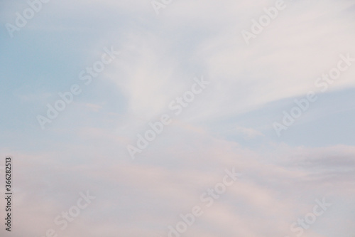 Fototapeta Naklejka Na Ścianę i Meble -  beautiful pastel colours soft clouds background