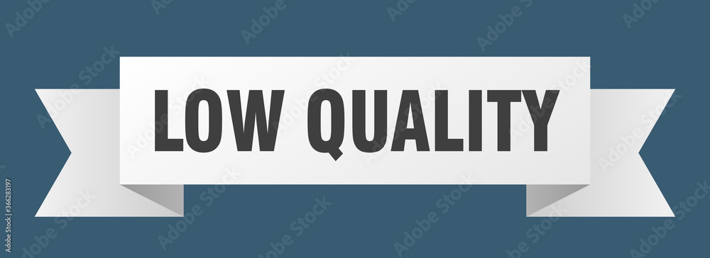 low quality ribbon. low quality paper band banner sign low quality ribbon. low quality paper band banner sign