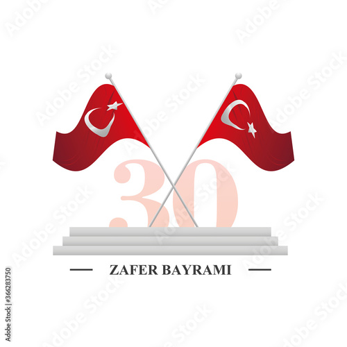 30 August Zafer Bayrami, celebration of victory and the national day in Turkey